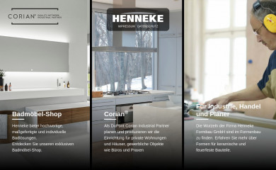 henneke.com screenshot