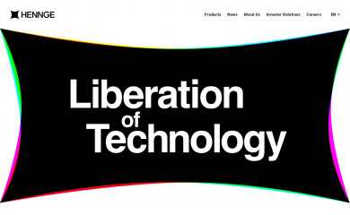 hennge.com screenshot