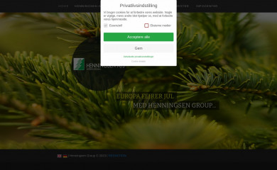 henningsenas.dk screenshot