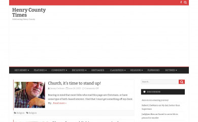 henrycountytimes.com screenshot