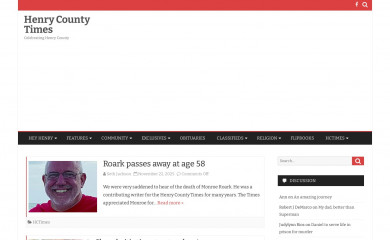 henrycountytimes.com screenshot
