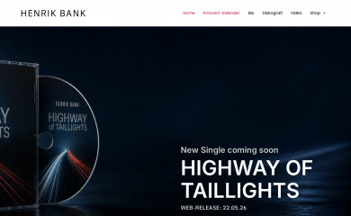 henrikbank.dk screenshot