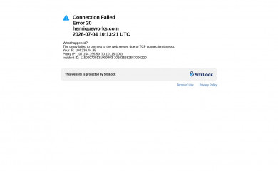 henriqueworks.com screenshot