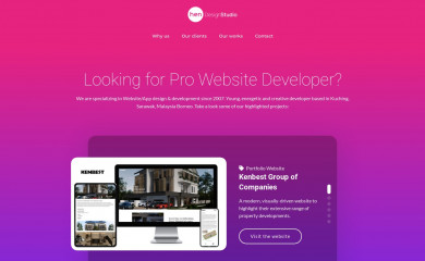 https://henstudio.com screenshot