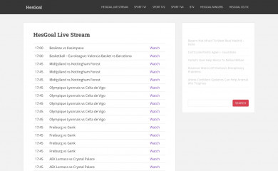 hesgoal.watch screenshot