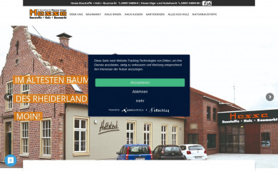 hesse-weener.de screenshot