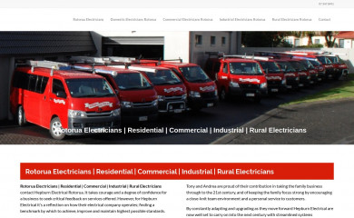 hepburnelectrical.co.nz screenshot