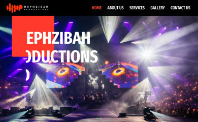 hephzibahproductions.com screenshot
