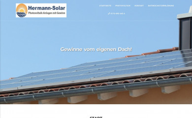 hermann-solar.de screenshot