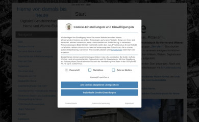 herne-damals-heute.de screenshot
