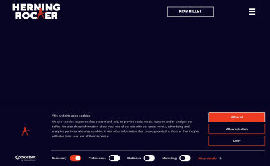 herningrocker.dk screenshot