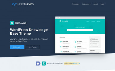 https://herothemes.com/themes/knowall/ screenshot