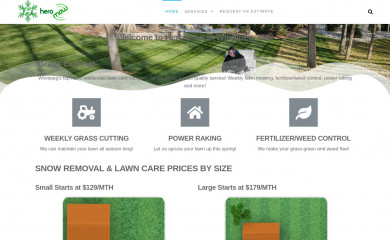 herowinnipeg.com screenshot