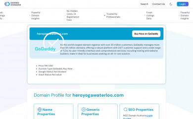 heroyogawaterloo.com screenshot