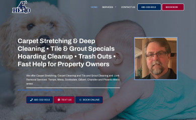 herocleaning.net screenshot