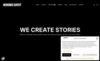 heroiksevent.com screenshot