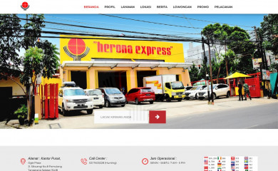heronaexpress.co.id screenshot