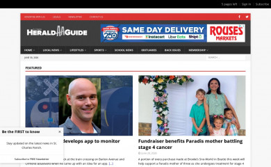heraldguide.com screenshot