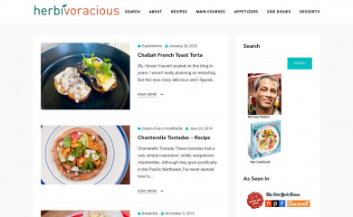 herbivoracious.com screenshot