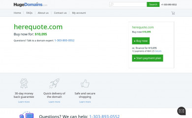 herequote.com screenshot
