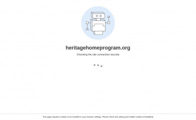 heritagehomeprogram.org screenshot