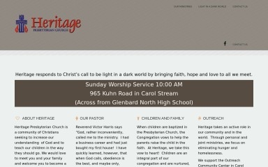 heritagepresby.org screenshot