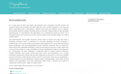 herpesztitkaink.hu screenshot