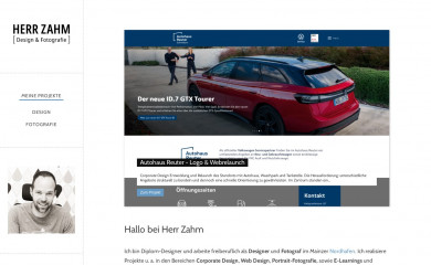 herrzahm.de screenshot