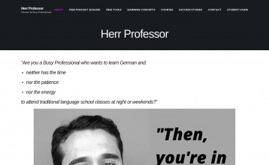 herrprofessor.com screenshot