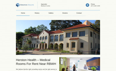 herstonhealth.com.au screenshot