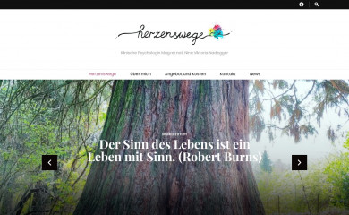 herzenswege.at screenshot