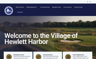 hewlettharbor.gov screenshot