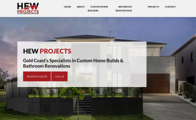 hewprojects.com.au screenshot