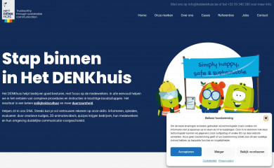 hetdenkhuis.be screenshot