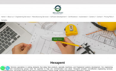 hexapents.com screenshot