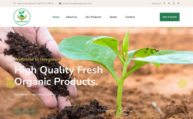 heygrown.com screenshot