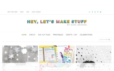 heyletsmakestuff.com screenshot