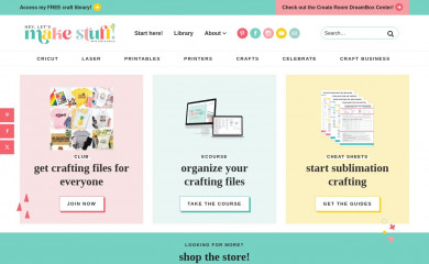 heyletsmakestuff.com screenshot