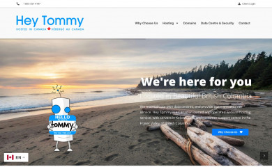 heytommy.ca screenshot
