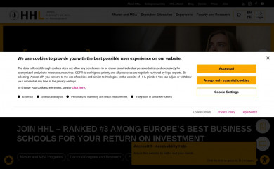 hhl.de screenshot