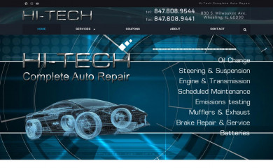 hi-techrepair.com screenshot
