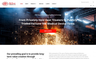 hi-tempproducts.com screenshot