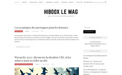 hiboox.fr screenshot