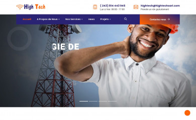 hightechsarl.com screenshot