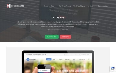 http://www.highthemes.com/themes/increate screenshot