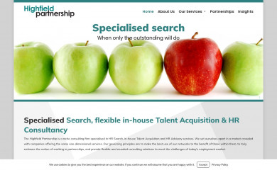highfieldpartners.com screenshot