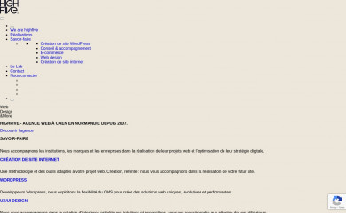 http://www.highfive.fr screenshot