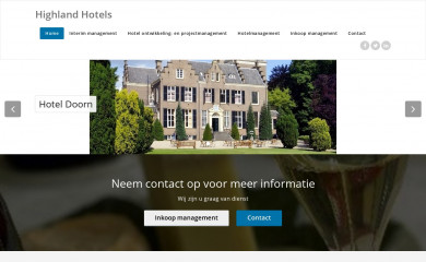 highlandhotels.nl screenshot