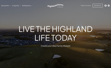 highlandviews.com.au screenshot