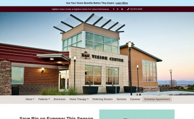 highlinevisioncenter.com screenshot